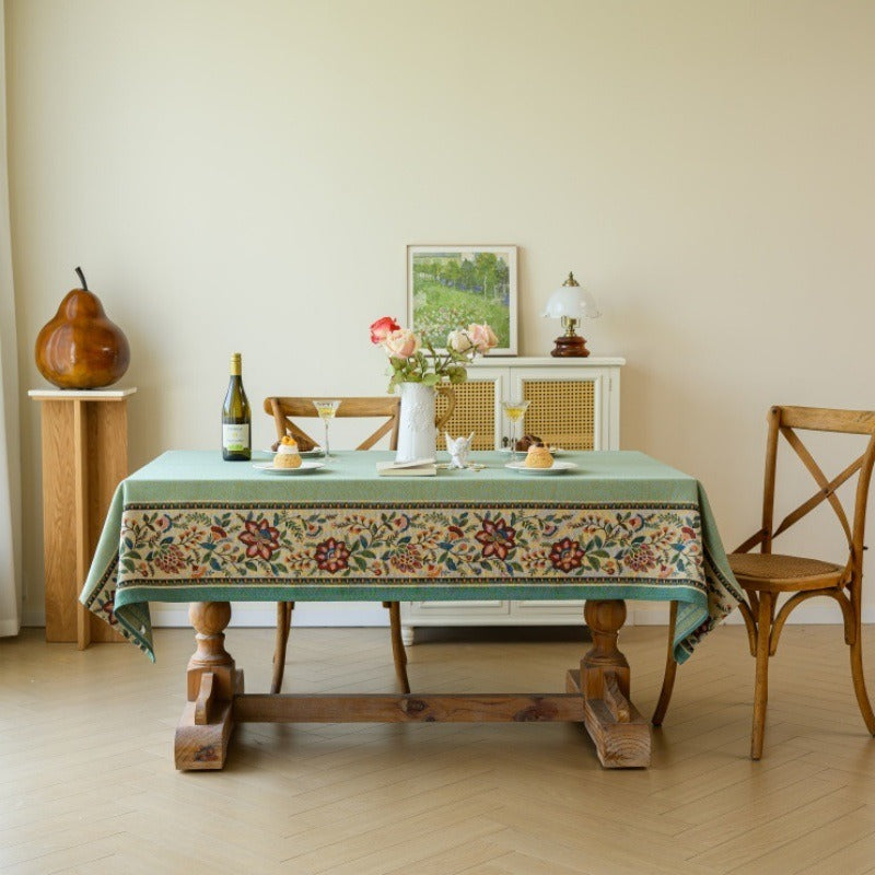 Cleaning Garland Tablecloth