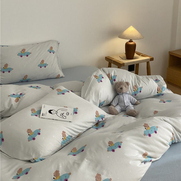 Floor It Puppy Bedding Set