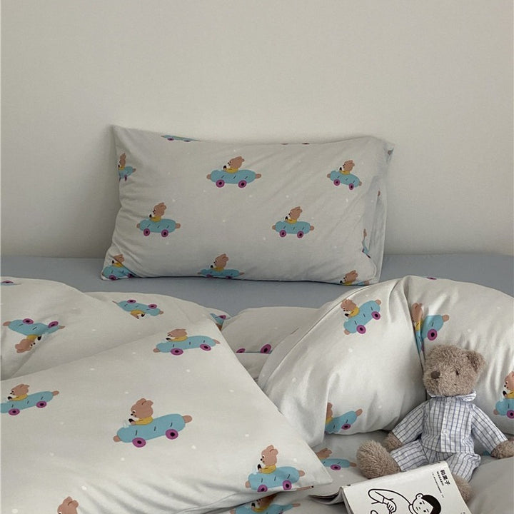 Floor It Puppy Bedding Set