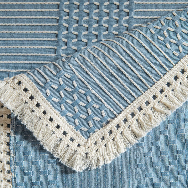 Vintage Geo Weave Tablecloth