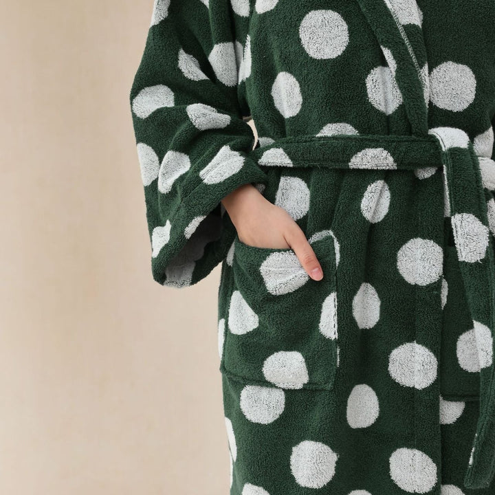 Vintage Polka Dots Bathrobe Unisex Collection