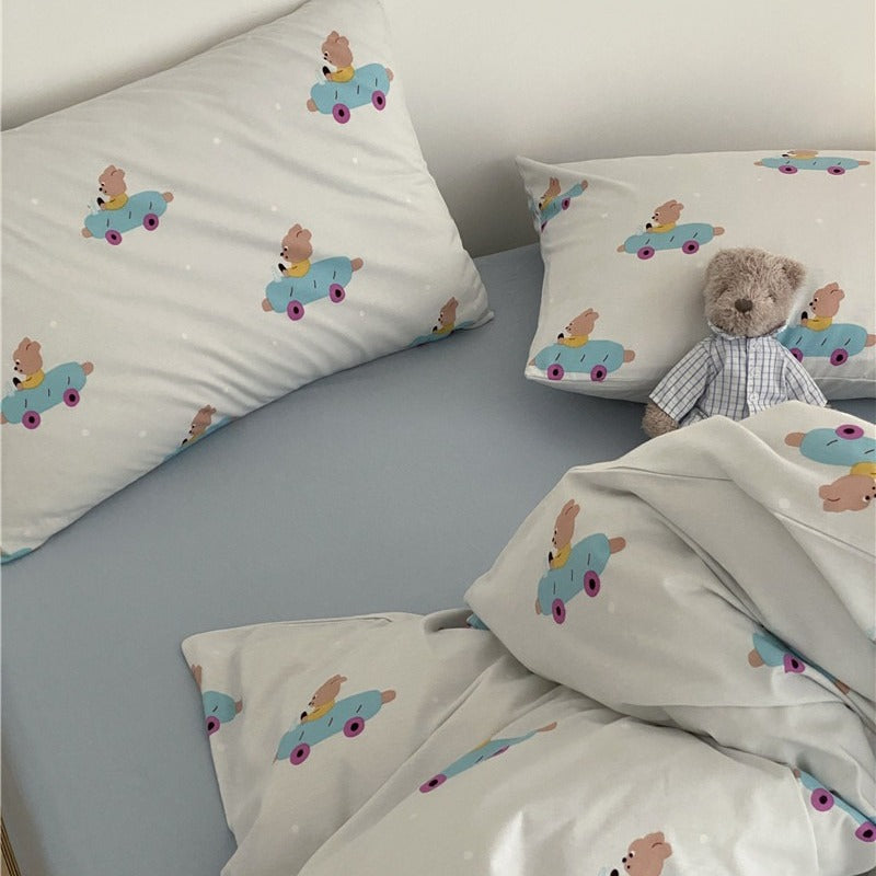 Floor It Puppy Bedding Set