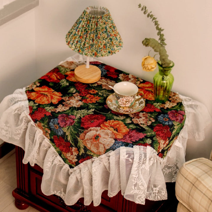 Retro Blossoming Table Cloth