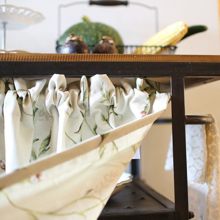 Countryside Floral Cabinet Curtain