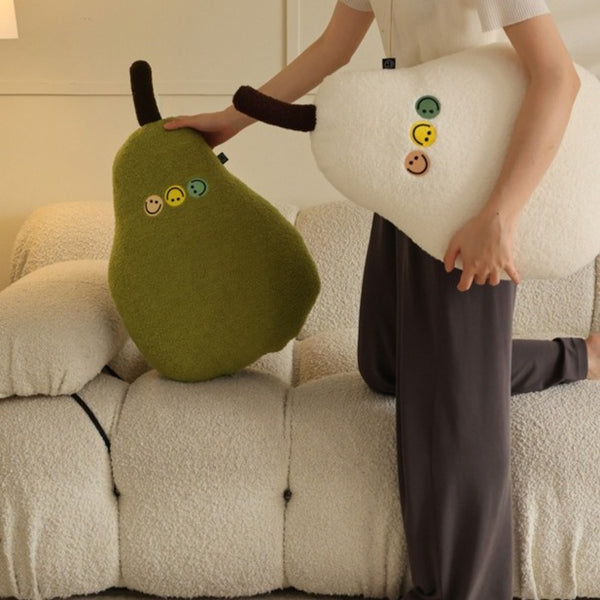 Fluffy Pear Cushion