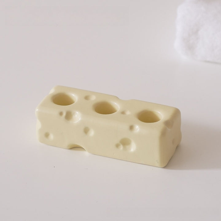 Cheddar Cheese Tooth Brush Holder
