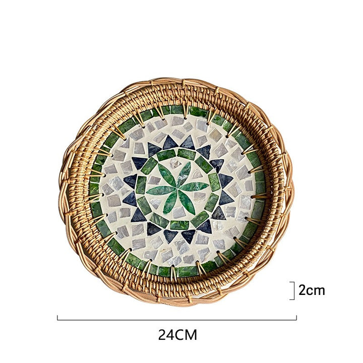 Garland Rattan Shell Tray
