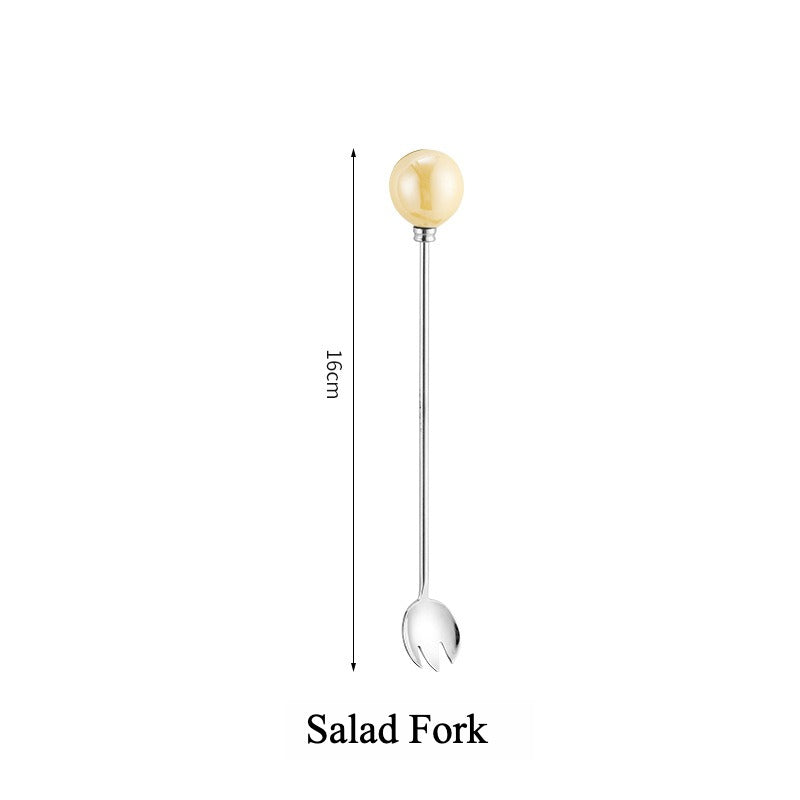 Cute Ball Long Cutlery