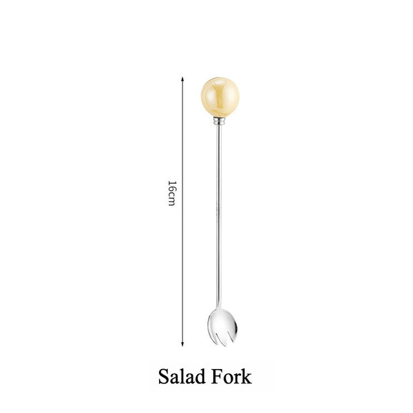 Cute Ball Long Cutlery
