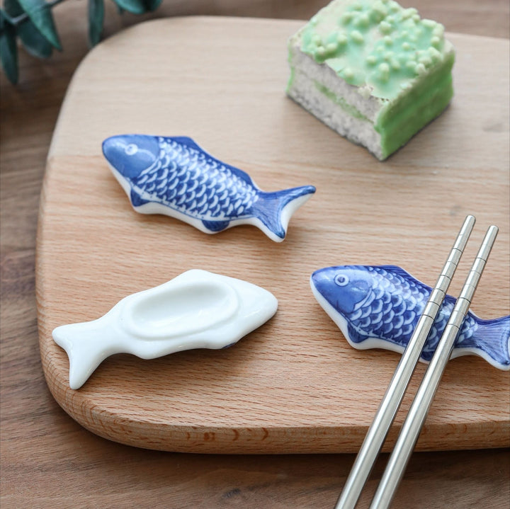 Little Fishy Chopstick Holder Set