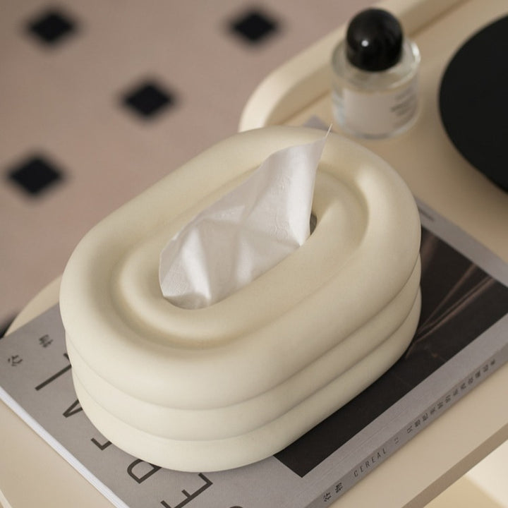 Puff Ceramic Tissue Box