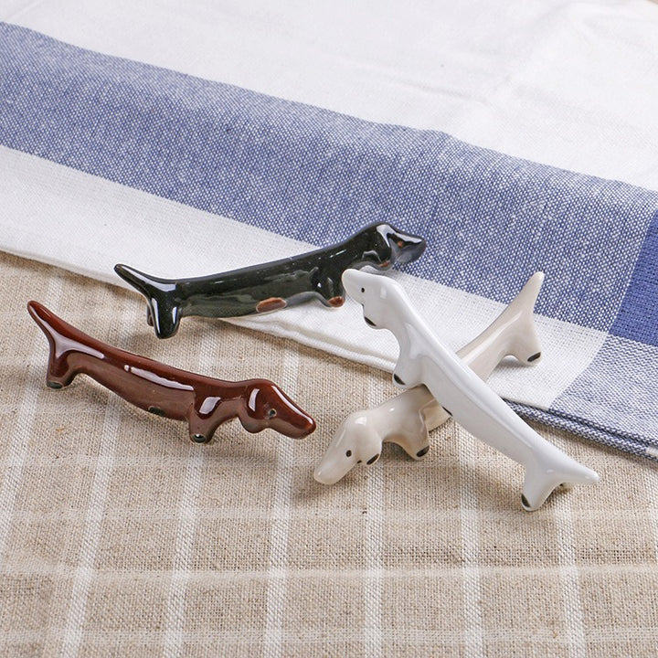 Dachshund Chopstick Holder Set
