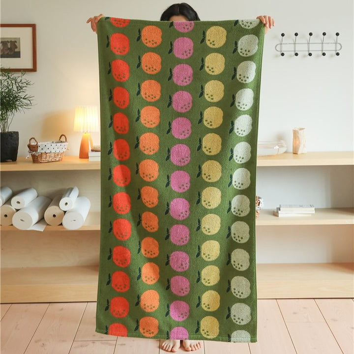 Clementine Dot Towel