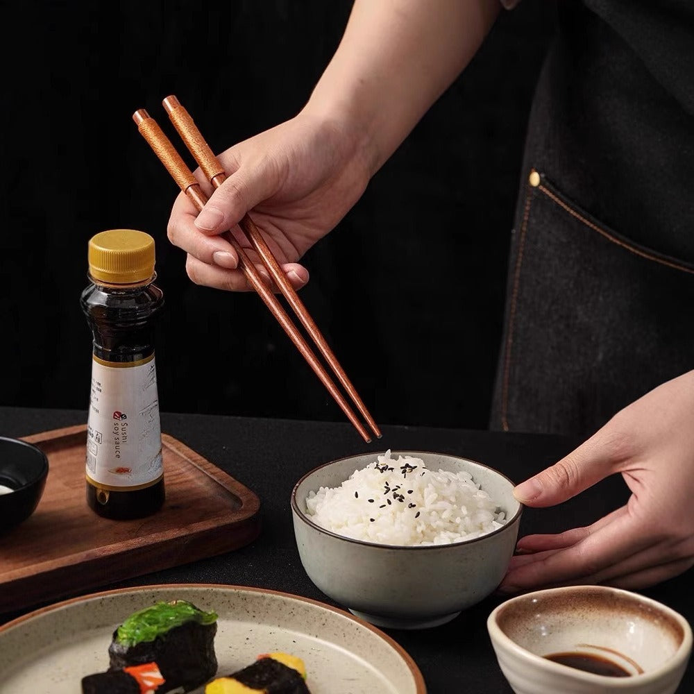 Wabi Sabi Tapered Wooden Chopsticks