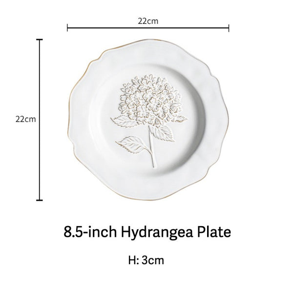 Botanical Embossed Plate