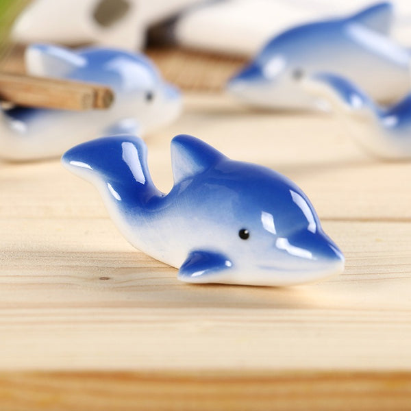Dolphin Chopstick Holder Set
