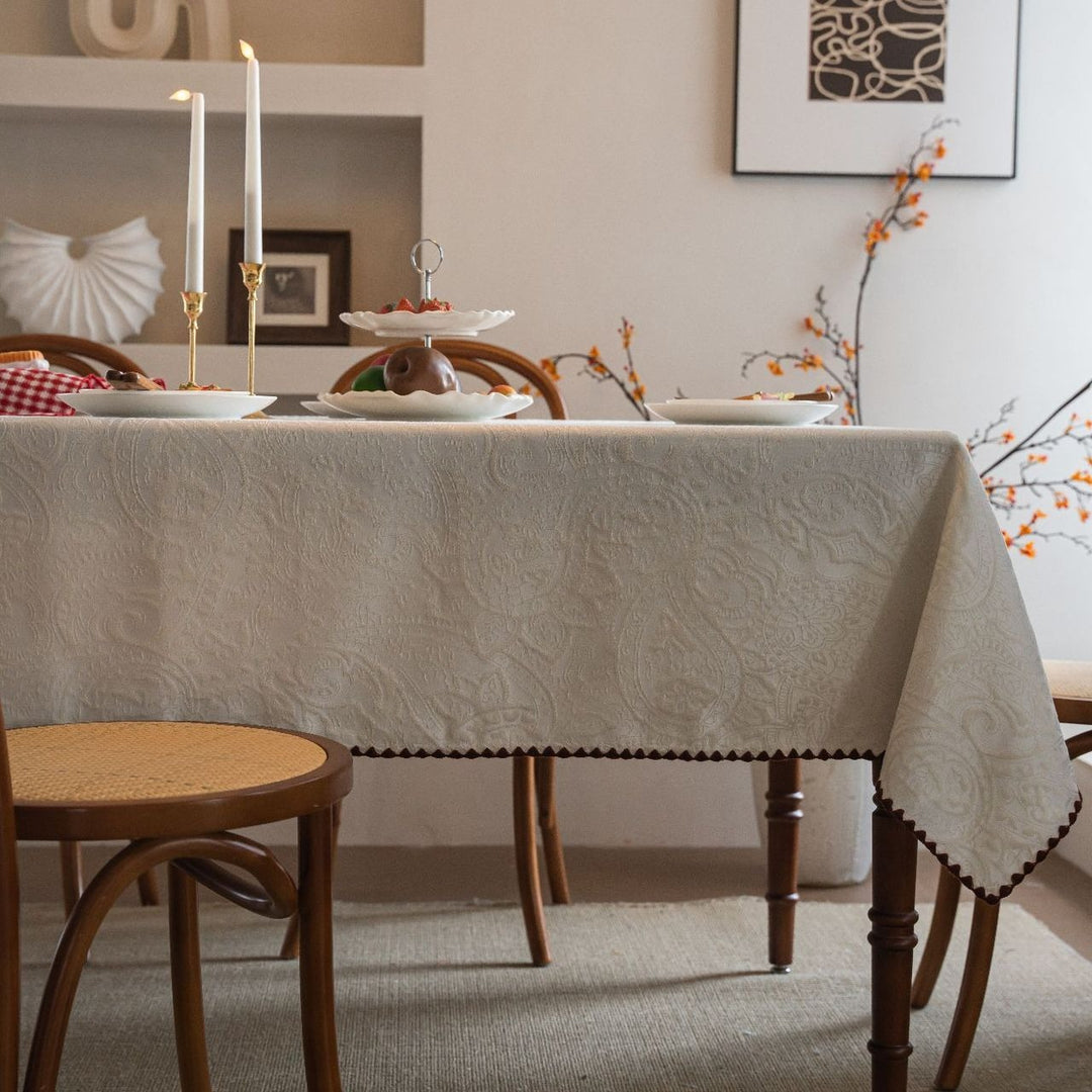 French Paisley Tablecloth