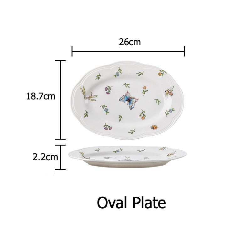 Vintage Butterfly Dining Collection