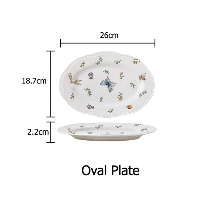 Vintage Butterfly Dining Collection