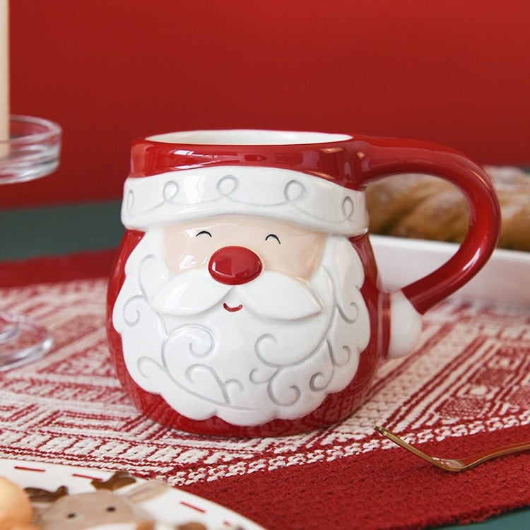 Santa & Reindeer Mug
