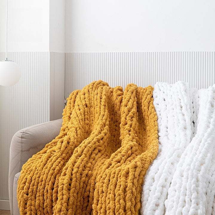 Rope Stitch Throw