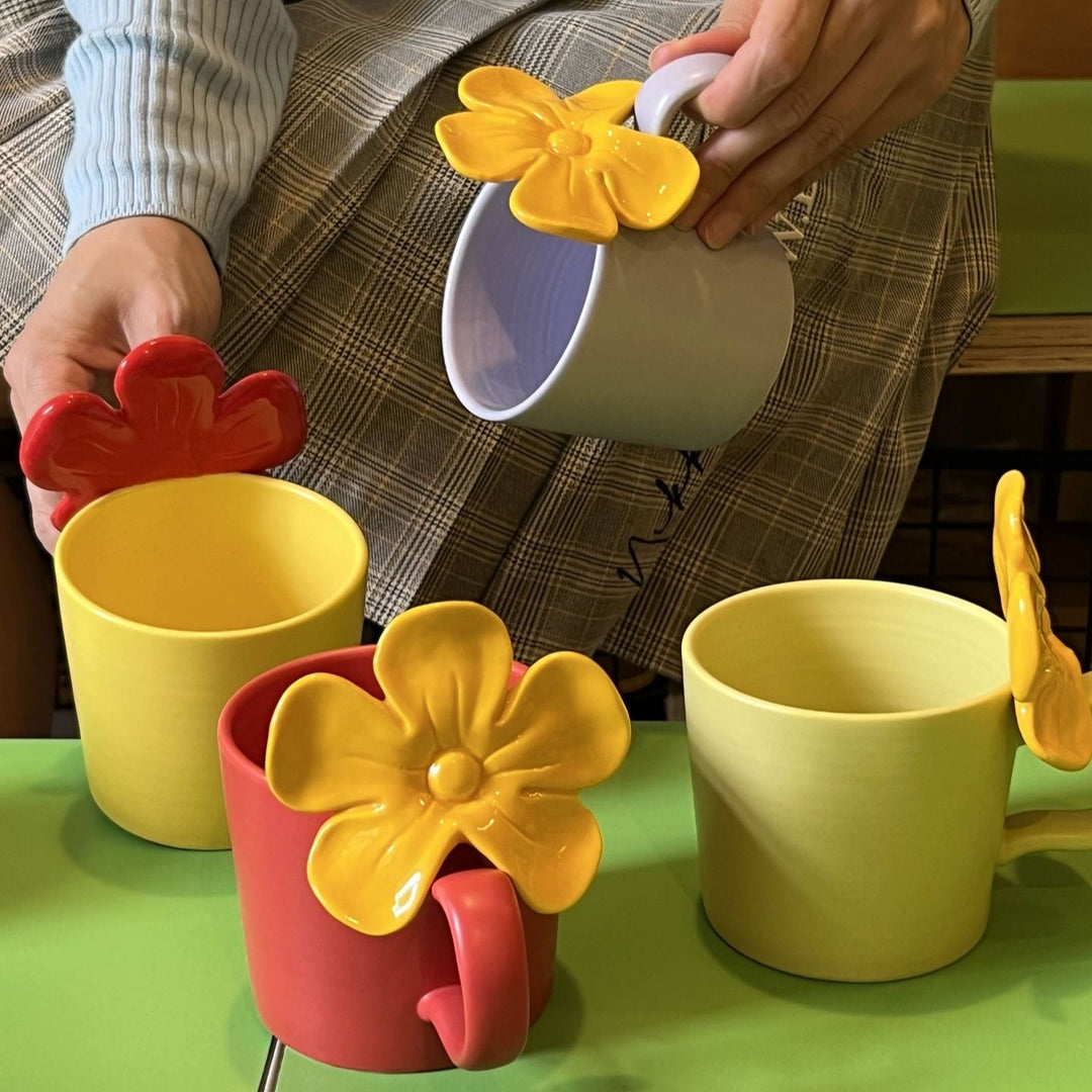 Big Bloom Handles Mug Collection