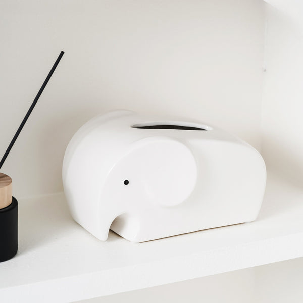 Elephant Tissue Box Decor
