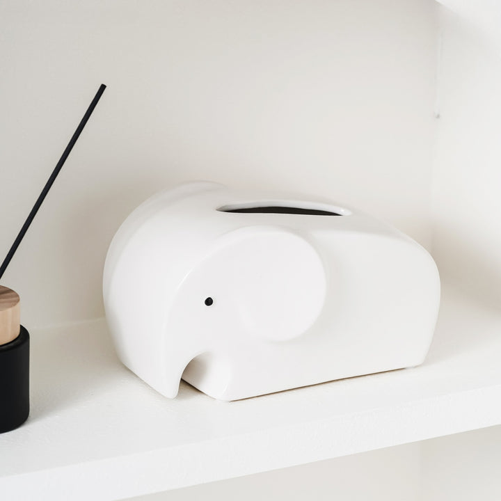 Elephant Tissue Box Decor
