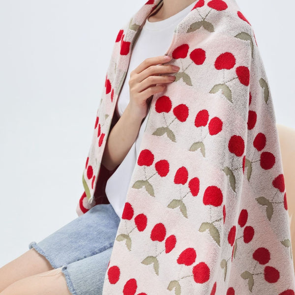 Cute Cherry Towel Set Collection