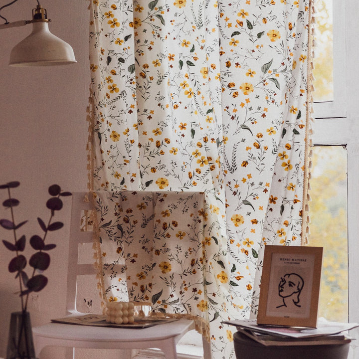 Spring Letter Curtain