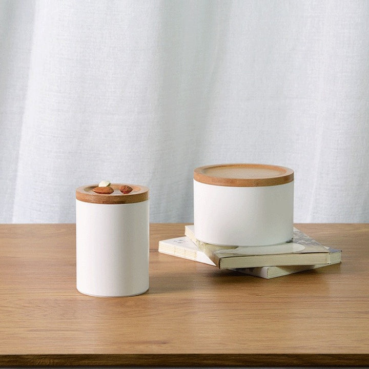 Fresh Bamboo Storage Jar Set