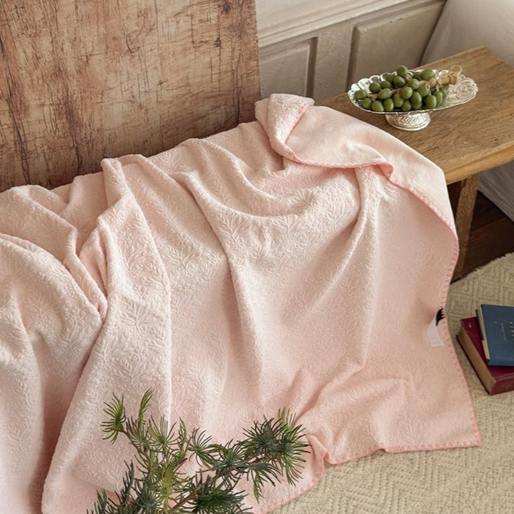 Peach Begonia Blanket