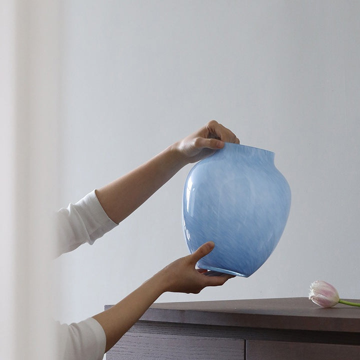 Water Colour Glass Vase Collection