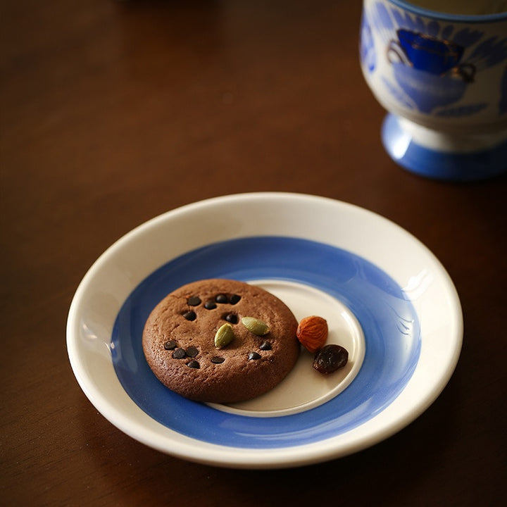 Azure Bloom Teacup Set