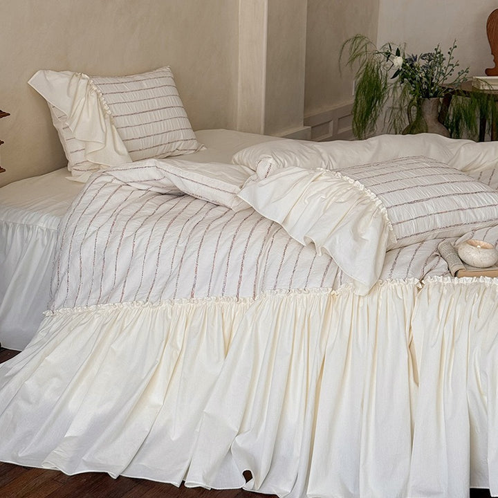 Morning Breeze Striped Bedding Set
