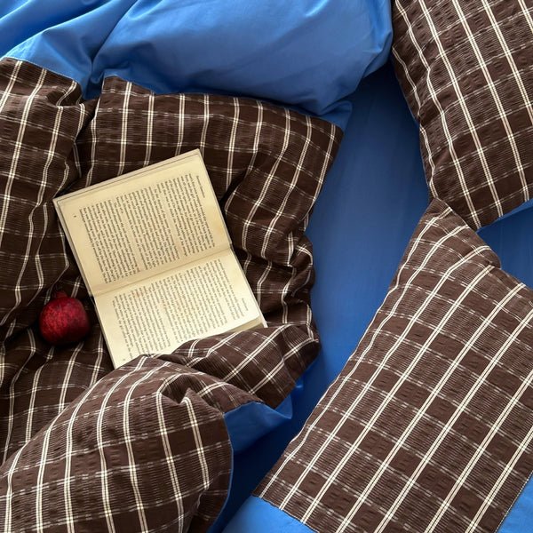 Tartan Patchwork Bedding Set