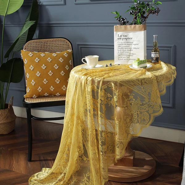 Wedding Party Lace Table Cloth