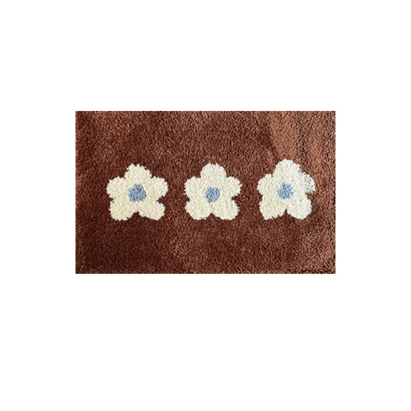 Mocha Daisy Rug