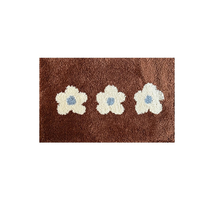 Mocha Daisy Rug