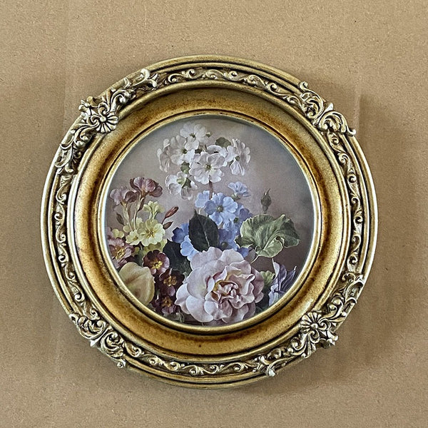 French Rococo Round Frame