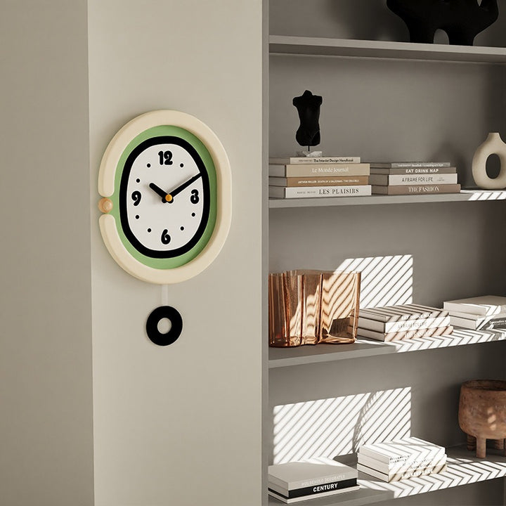 Grassy Green Wall Clock