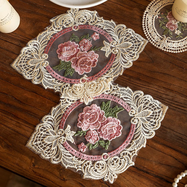 Royal Lace Coaster Set