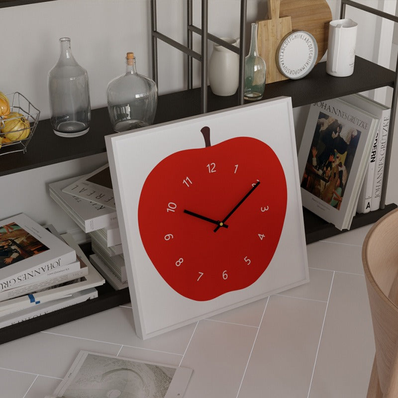 Apple Time Wall Clock
