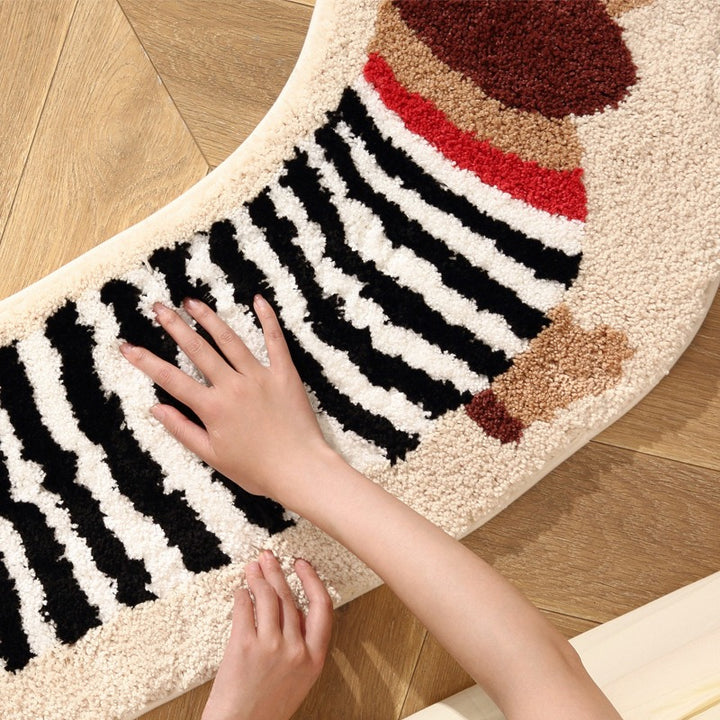 Striped Wiener Rug