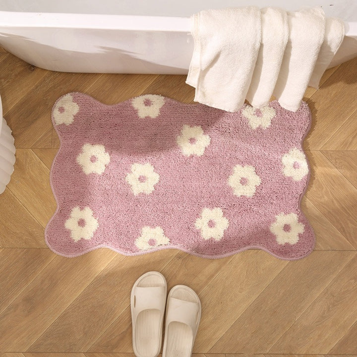 Pink Daisy Sea Rug