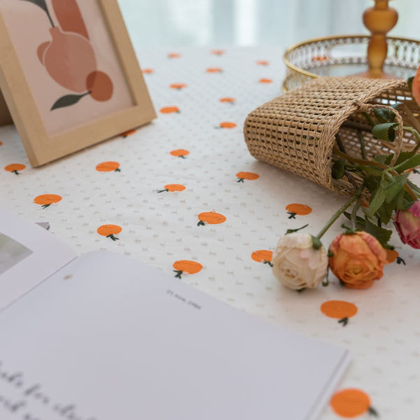 Orange Fun Table Cloth