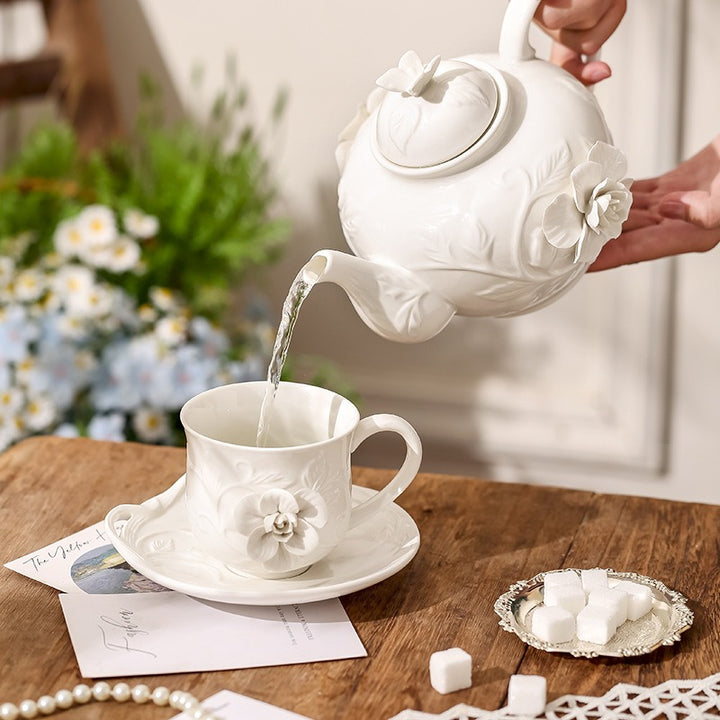 Dancing Garden Embossed Dinning Collection