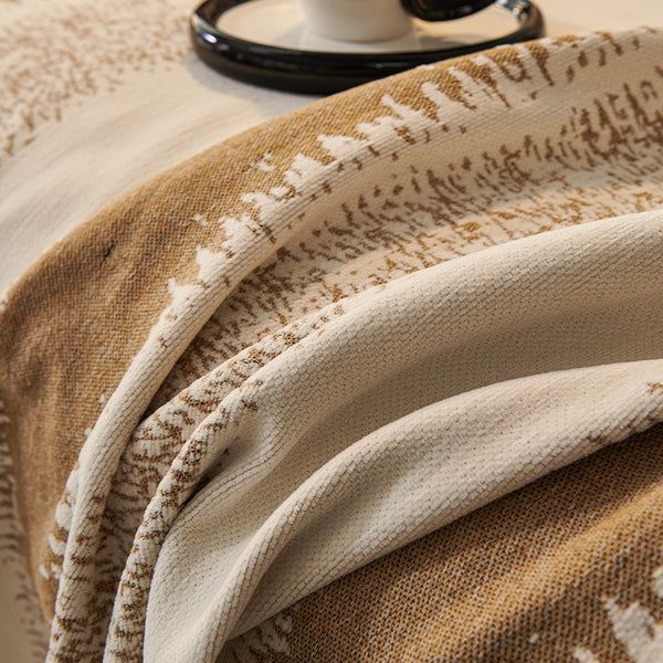 Earthy Stripe Sofa Cover