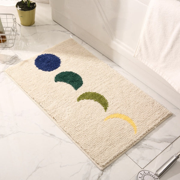 Moon Phase Stroll Bath Mat