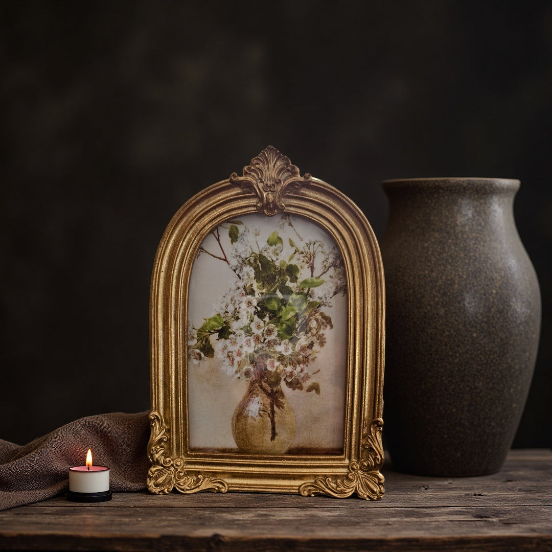 Golden Arch Ornate Frame Set